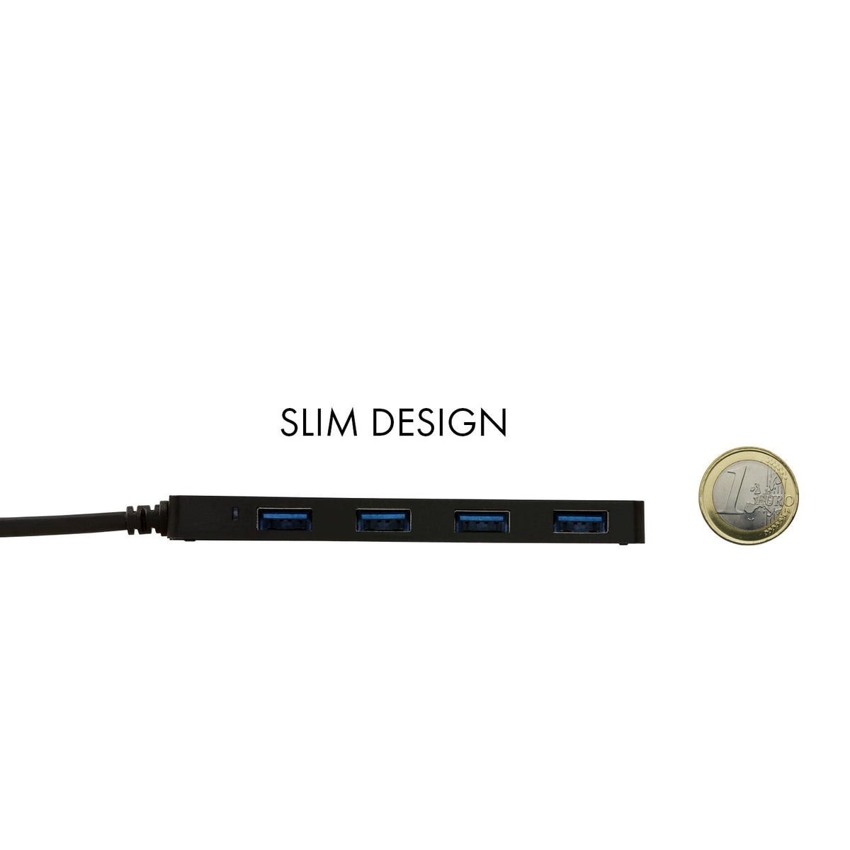I-TEC USB 3.0 Slim Passive HUB 4 Port without power adapter ideal for Notebook Ultrabook Tablet PC