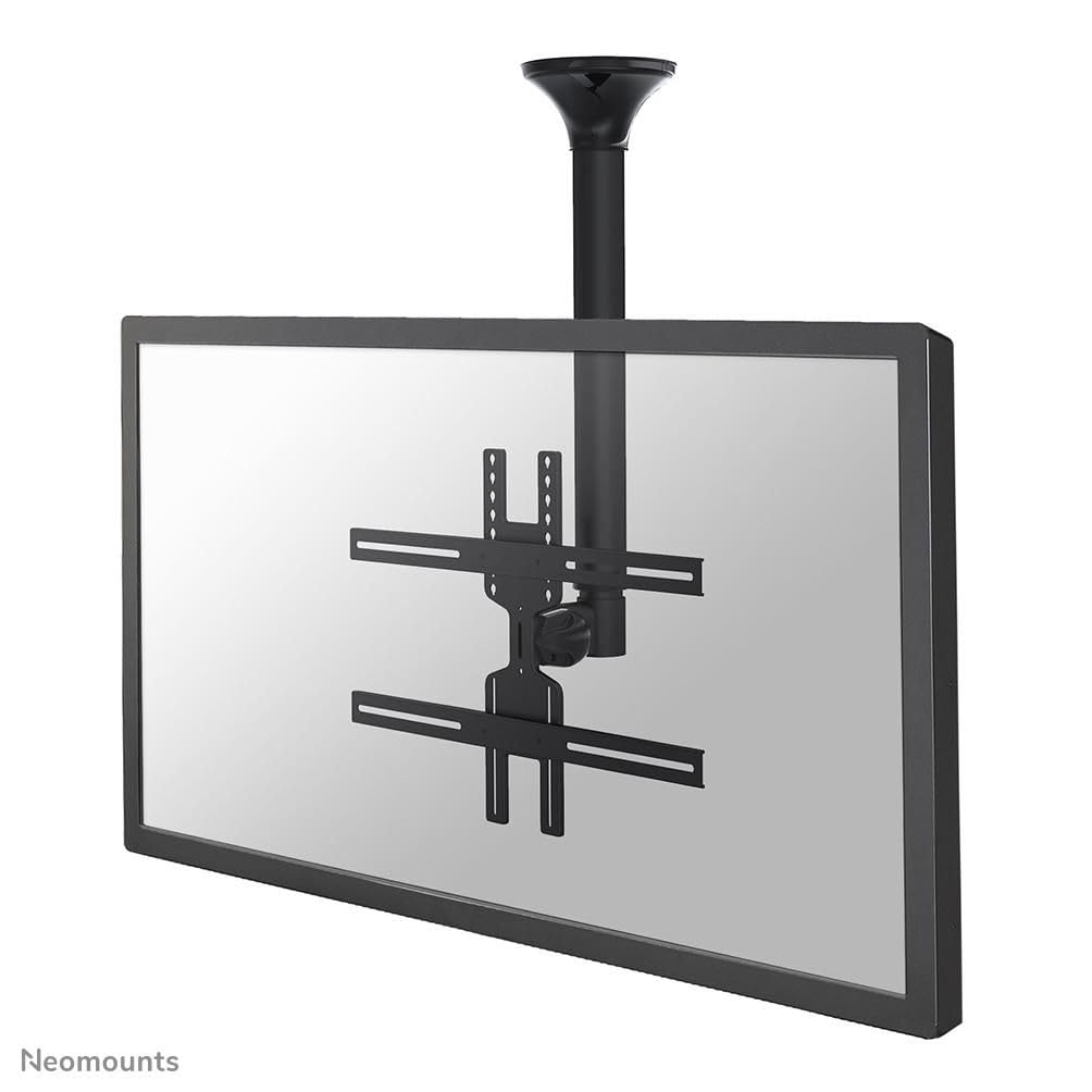NEOMOUNTS FPMA-C400BLACK Support de plafond pour écran de 32-60p - h 64-104 cm