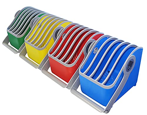 LOCKNCHARGE Lot de 6 grands paniers