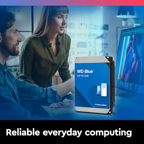 WD Blue 2To SATA 6Gb/s HDD internal 3.5p serial ATA 256Mo cache 7200RPM RoHS compliant Bulk