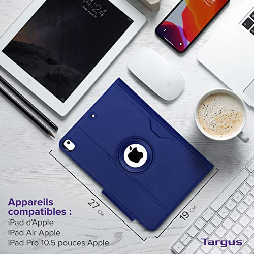 TARGUS Étui tablette VersaVu iPad 10,2",iPad Air 10,5" et iPad Pro 10,5"- Bleu