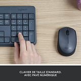 LOGITECH MK235 wireless Keyboard + Mouse Combo Grey FRA