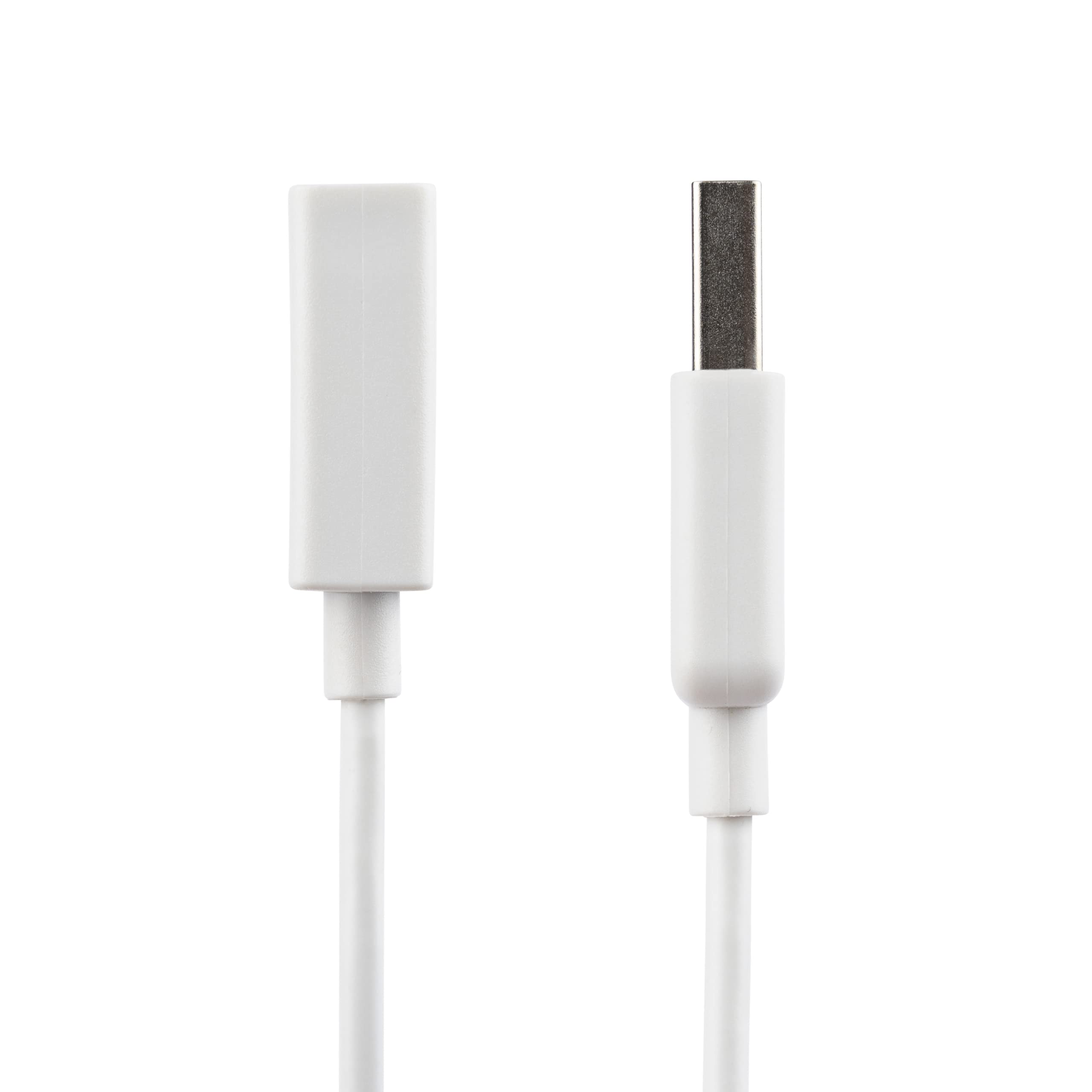 1m White USB 2.0 Extension Cable - M/F