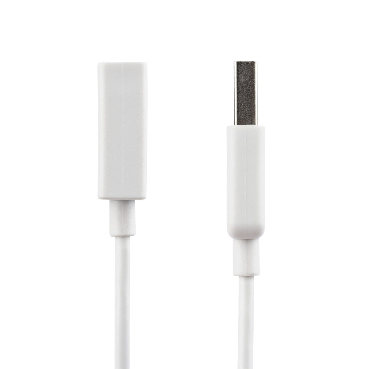 1m White USB 2.0 Extension Cable - M/F