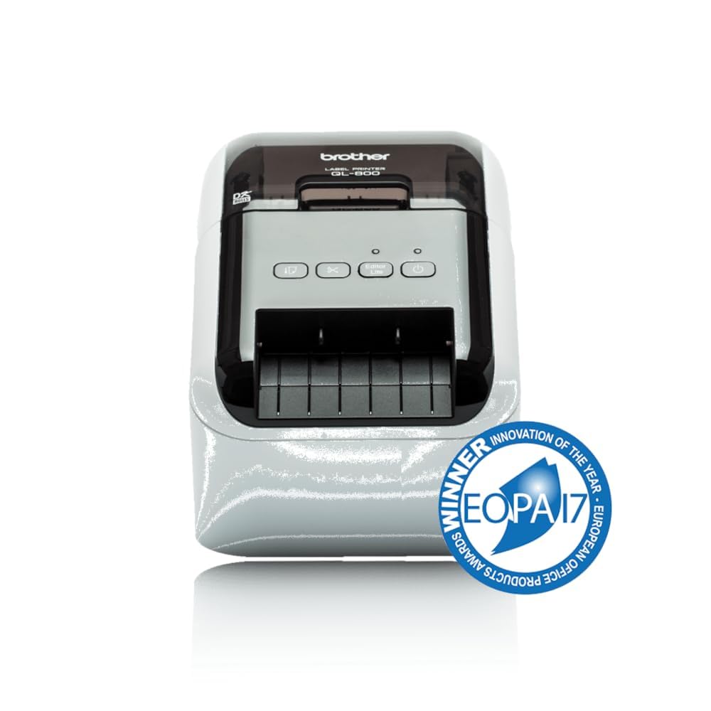 BROTHER QL-800 Label printer two-colour monochrome direct thermal Roll 6.2 cm 300x600dpi 93 labels/min USB cutter Black White