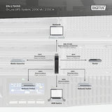Digitus DN-170095 alimentation d'énergie non interruptible Double-conversion (en ligne) 1,5 kVA 8 sortie(s) CA