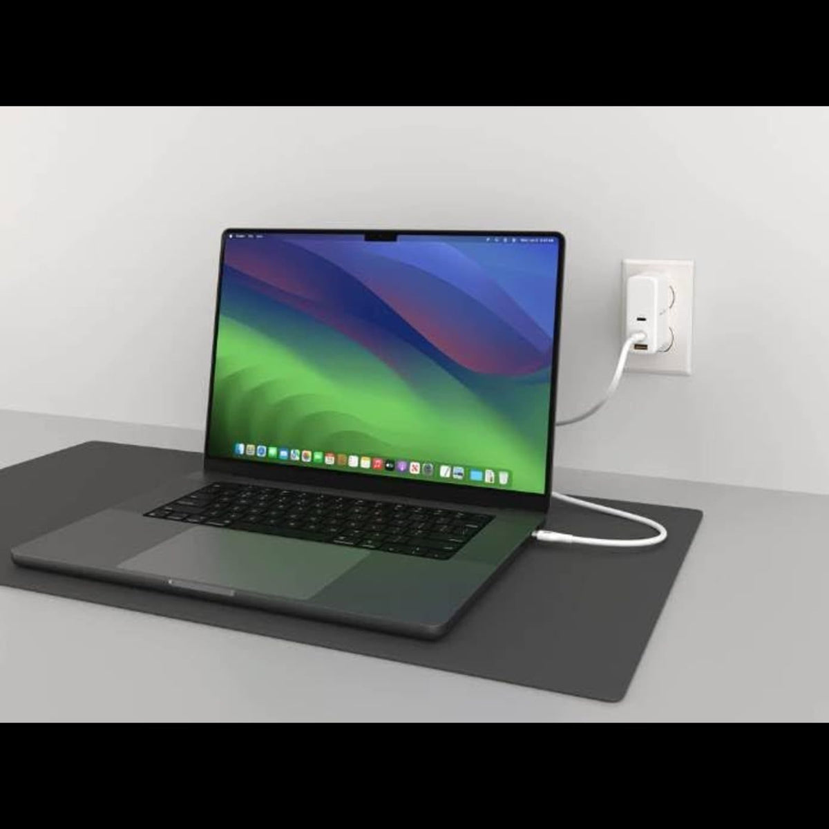 TARGUS HYPER 1M Silicone 240W USB-C Charging Cable - White