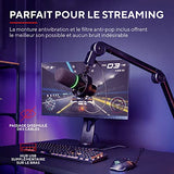 TRUST Microphone Pro ONYX avec bras - GXT255+
