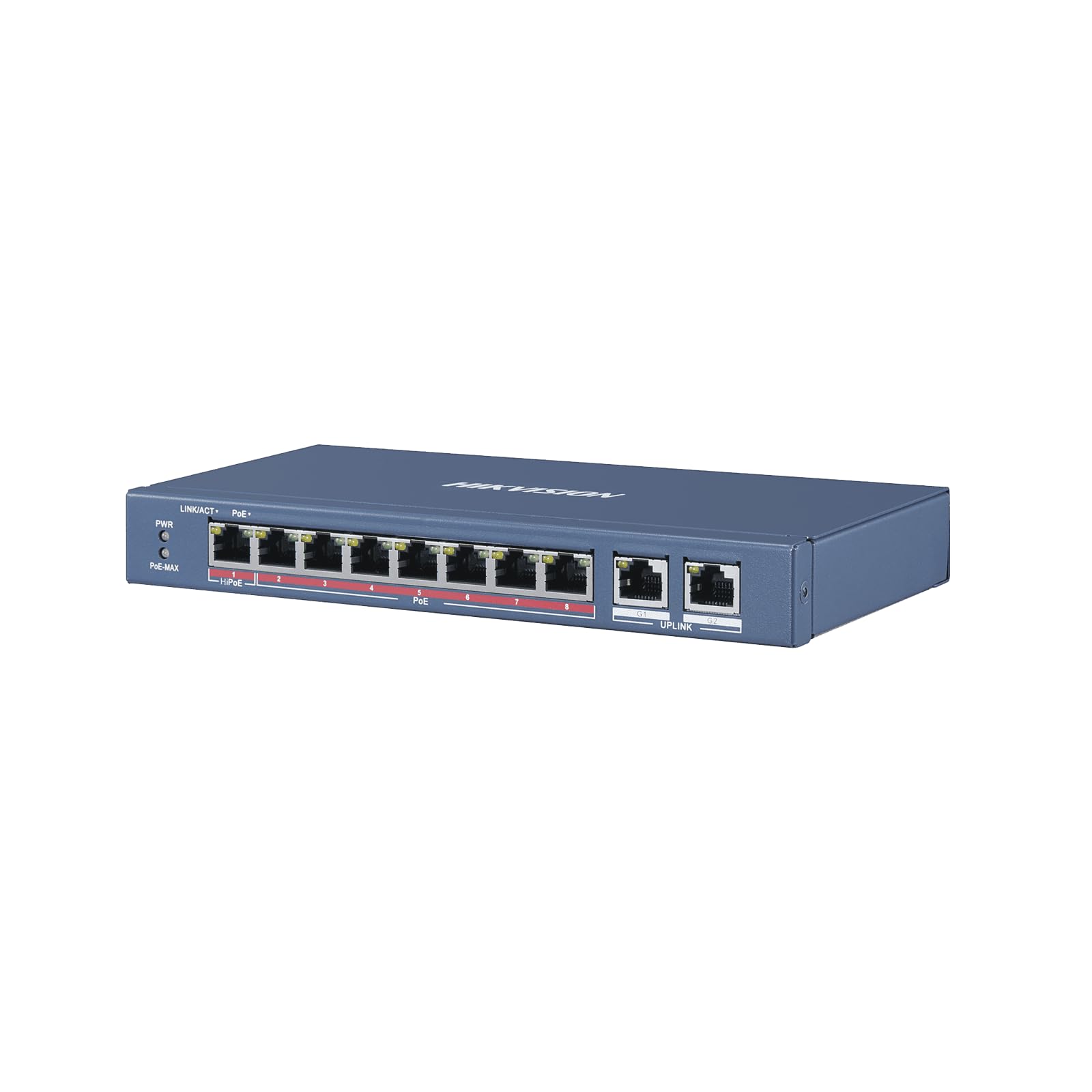 Hikvision DS-3E0310HP-E 8 Port Fast Ethernet Unmanaged POE Switch