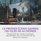 Alienware AW3225QF écran plat de PC 81,3 cm (32") 3840 x 2160 pixels 4K Ultra HD QD-OLED Noir, Blanc