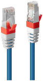 LINDY S/FTP Cat.6A Cable Blue 15m LSOH incl. Testprotocol