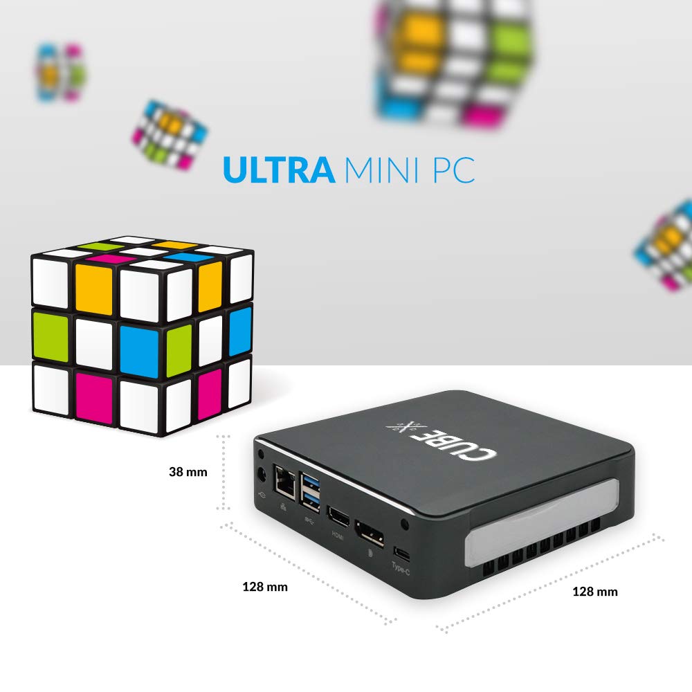 CUBEX Silver Mini PC no display/kbd/mou