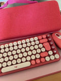 LOGITECH POP Keys Wireless Mechanical Keyboard With Emoji Keys - DayDream Mint Central (FR)
