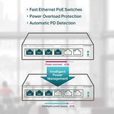 TP-LINK TL-SF1006P SWITCH 6 ports 10/100 dont 4 PoE+ 67W