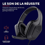 TRUST  Casque gaming ZIROX - Black