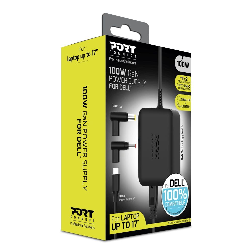 PORT DESIGNS Power Supply GaN 100W - DELL - EU