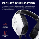 TRUST  Casque gaming ZIROX pour PS5/PS4 - White