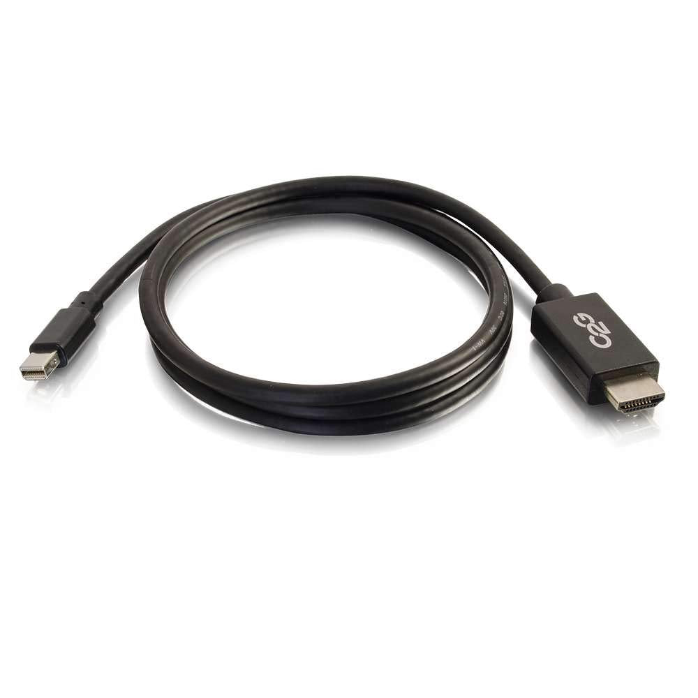 6ft C2G MiniDP M to HDMI M BLK