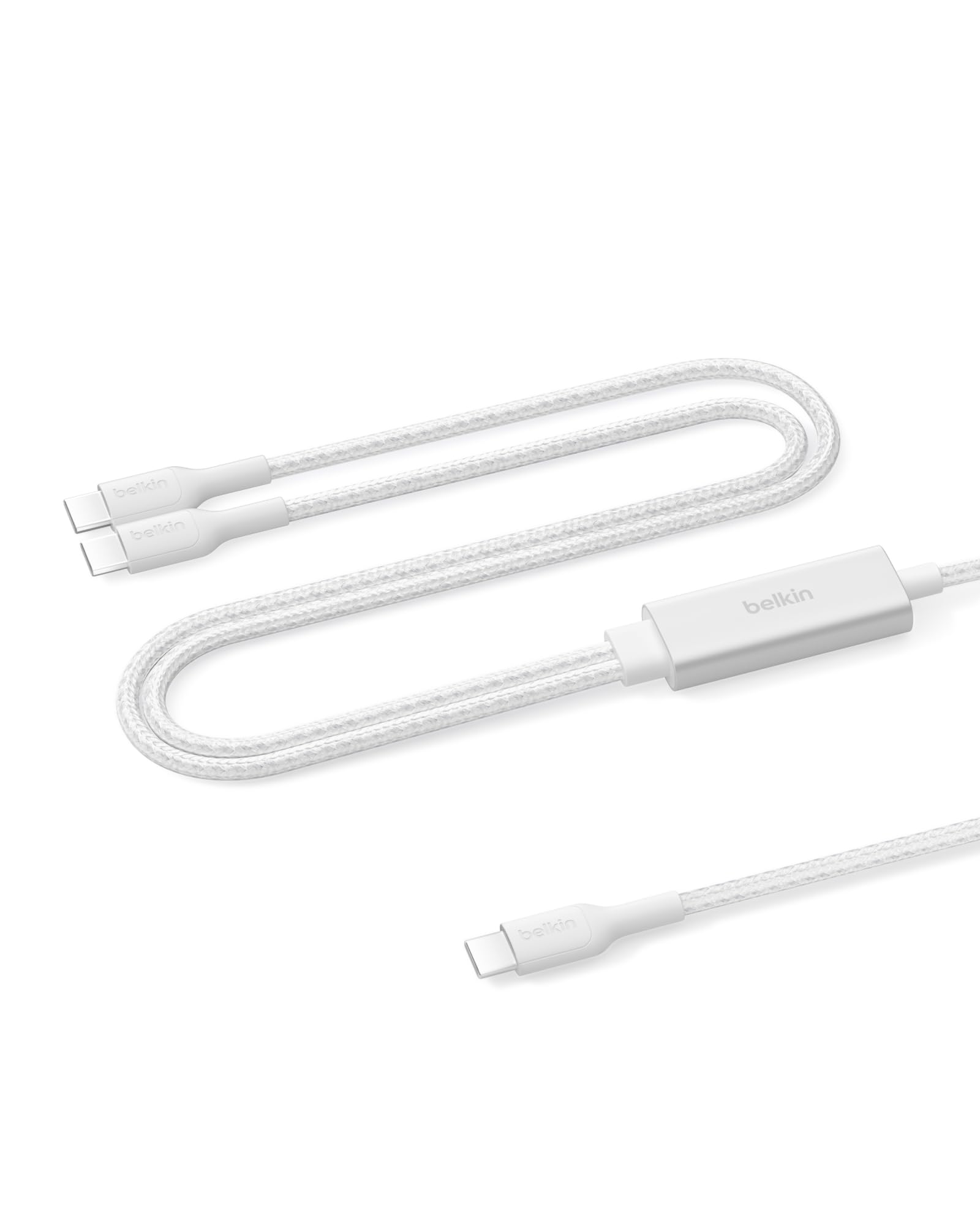 BELKIN BoostCharge Pro 140W Dual USB-C Cable 1.5m White