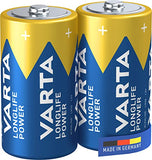VARTA Piles alcalines 04914121412 LR14 / C blister de 2