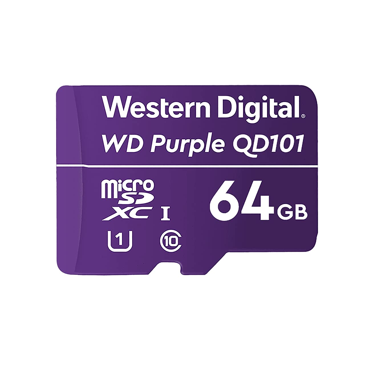 WD Purple 64Go Surveillance microSD XC Class - 10 UHS 1