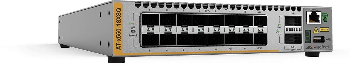 ALLIED AT-x550-18XSQ-50 Switch Niv.3 16p SFP+/SFP, 2x QSFP+, 10G/40G