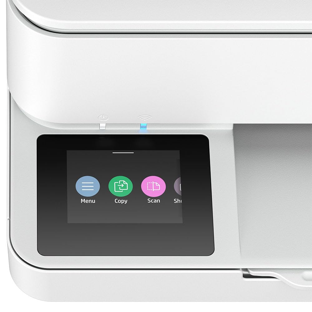 HP ENVY 6110e All-in-One MFP colour inkjet 216x297mm A4 8ppm Copy 10ppm Print 100sheets USB Wi-Fi White