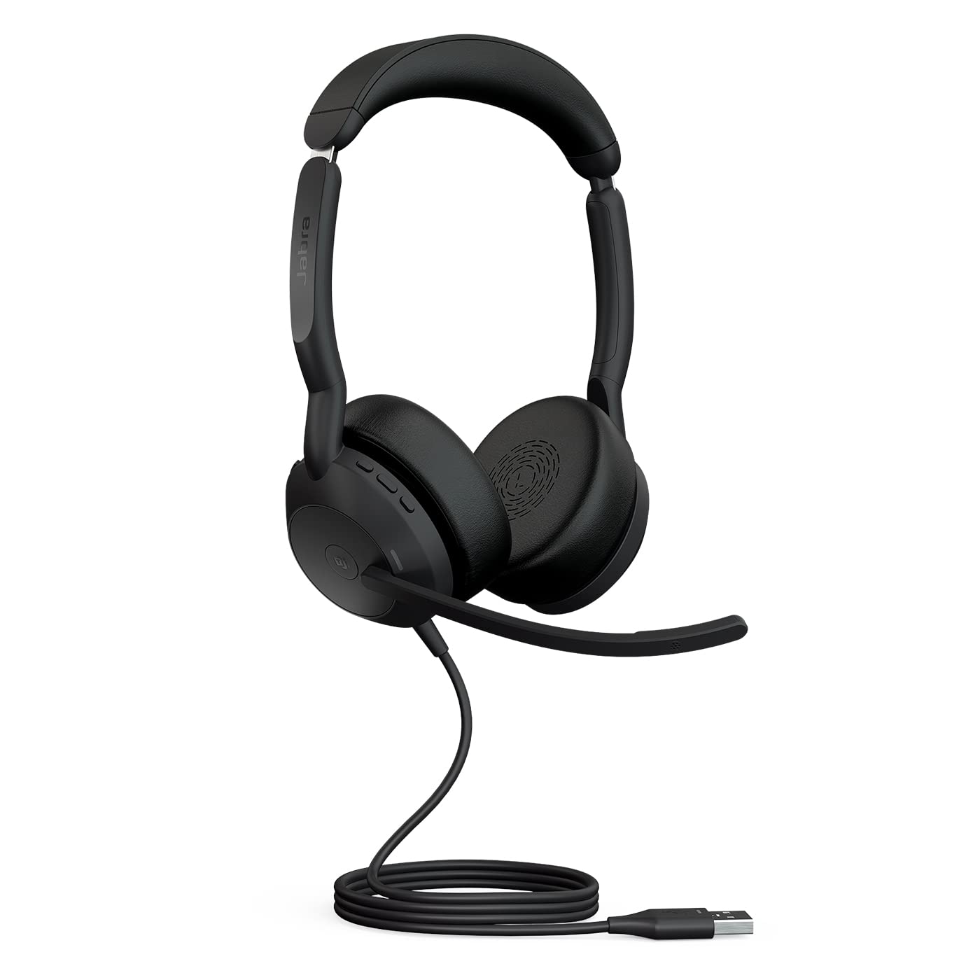 Jabra 25089-999-999 Evolve2 50 USB-A MS Casque Stéréo Noir Sans Fil et Filaire