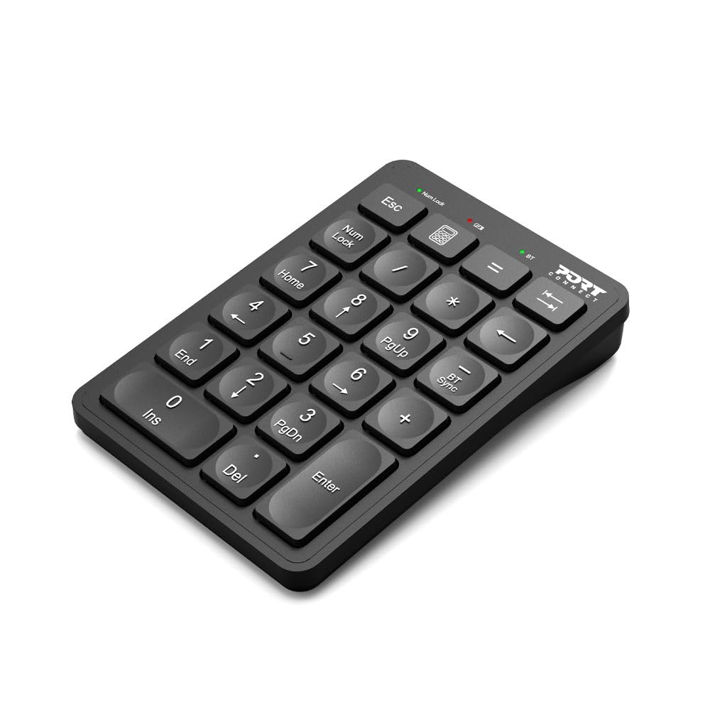 PORT DESIGNS Numeric Keypad Bluetooth Rechargeable