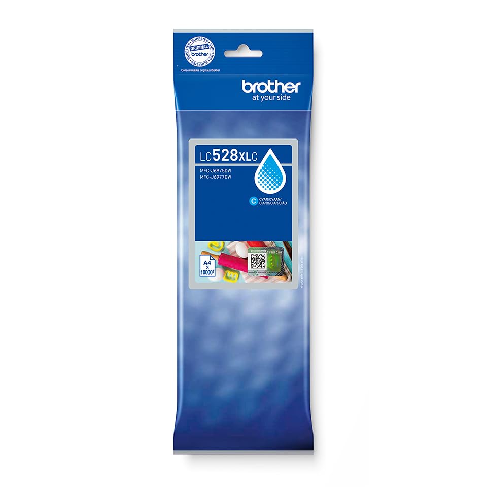 BROTHER LC528XLC Cyan Ink Cartridge
