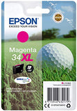 EPSON 2LB Singlepack 34XL Ink Magenta DURABrite Ultra 10.8ml Blister XL w/s