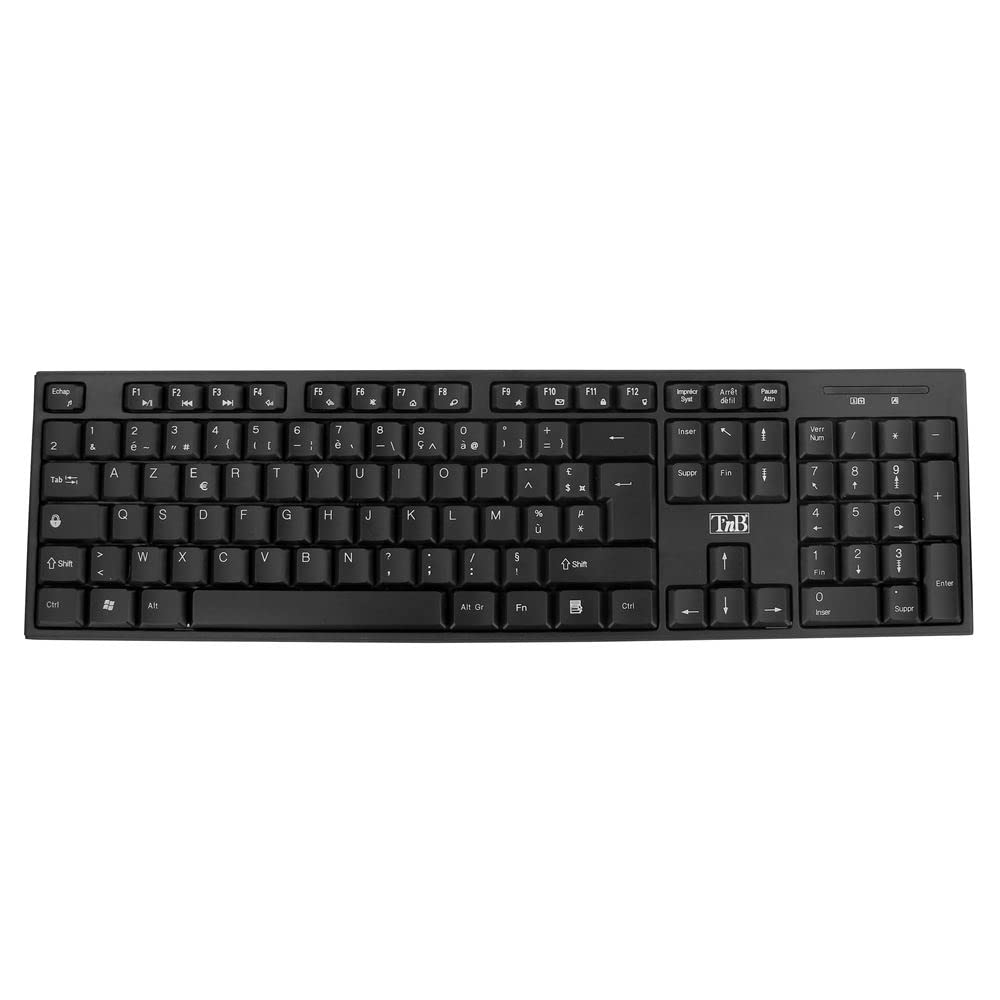 TNB CLASSY Wireless Keyboard Elegant Practical And Compact 105 Comfortable And Silent Keys Very Resistant And Easy To Use