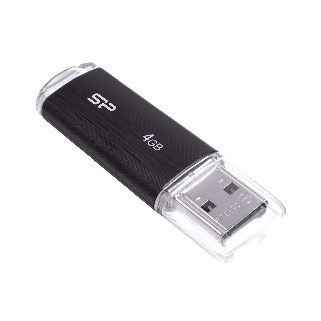 SILICON POWER memory USB Ultima U02 4Go USB 2.0 Black