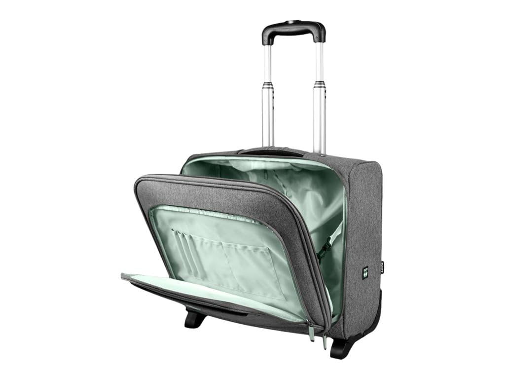 PORT DESIGNS Eco Trolley Made from Recycled Materials Mono Compartment Clamshell Trolley Padded 15.6p Laptop Compartment