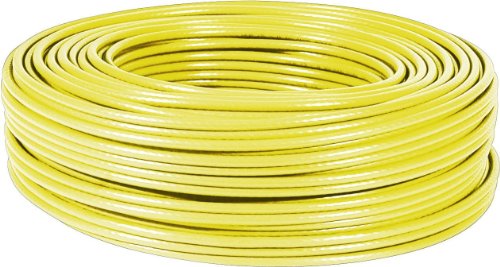 Câble multibrin F/UTP CAT6 jaune - 100 m