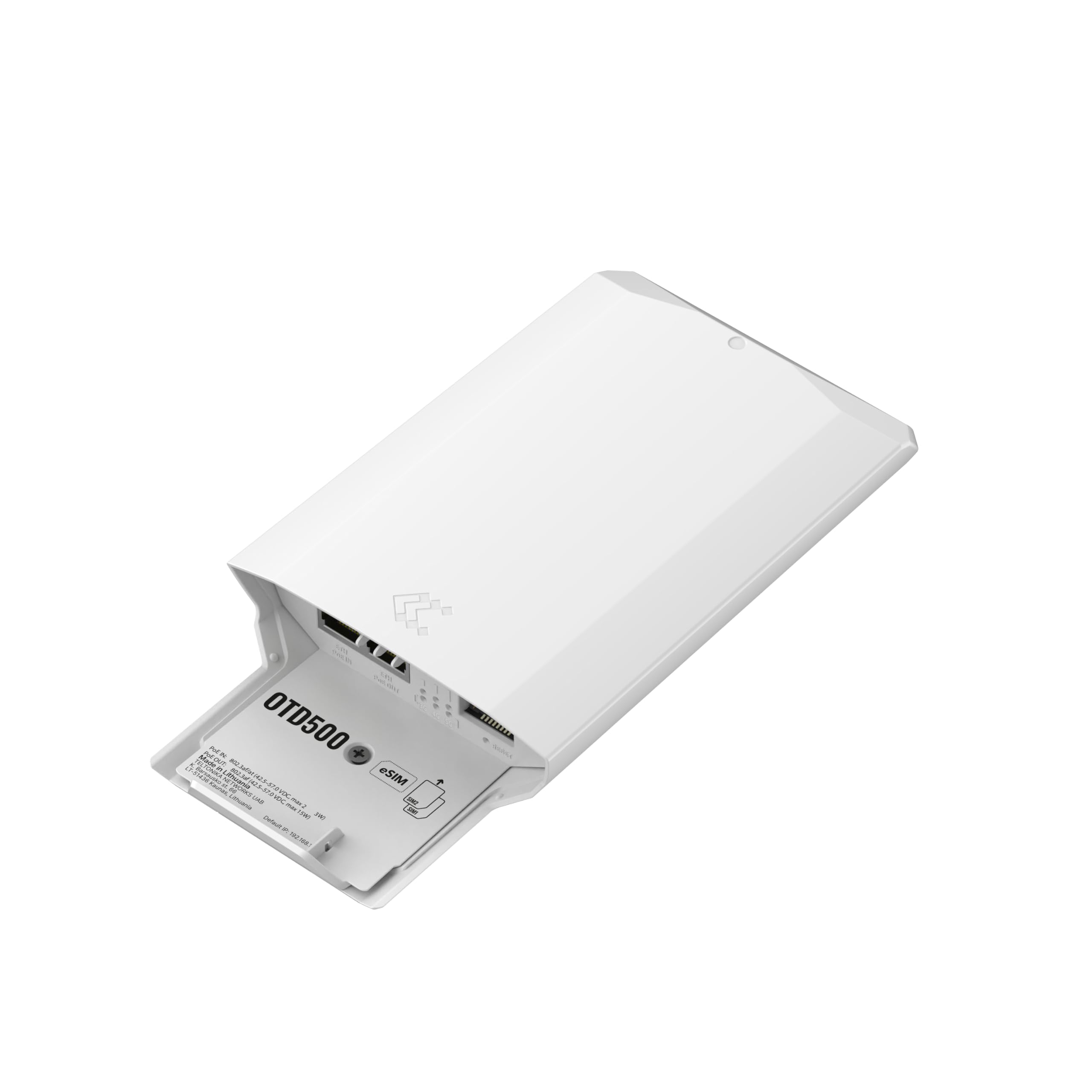 TELTONIKA NETWORKS OTD500 Outdoor 5G/4G/LTE eSIM PoE router IP55