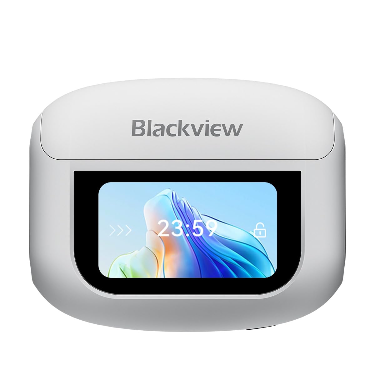 Blackview Airbuds 12 (Écran d'Affichage Tactile - Bluetooth 5.4) Blanc