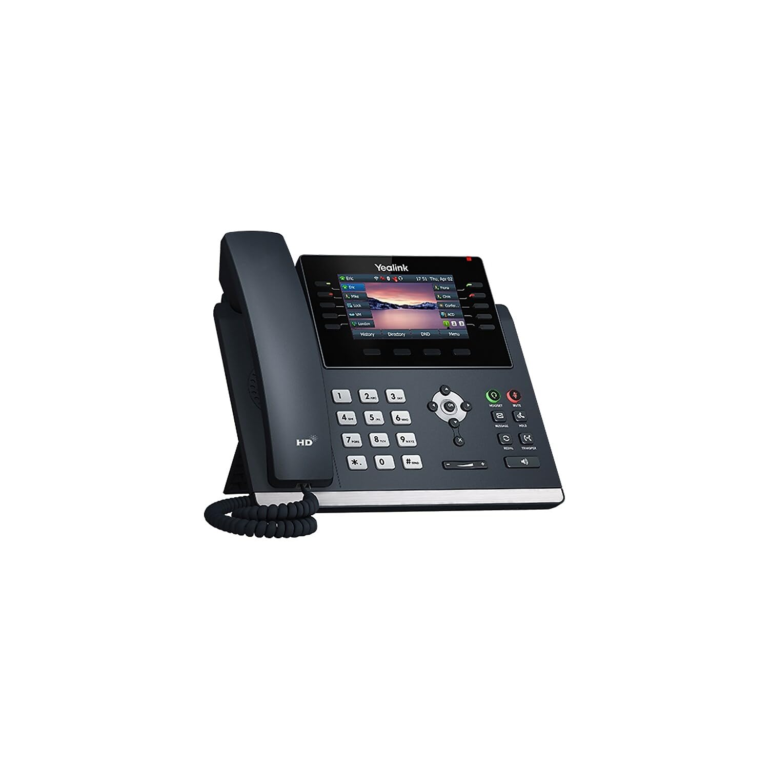 Yealink SIP-T46U téléphone fixe Gris LCD Wifi