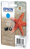 EPSON 4LB Singlepack Cyan 603 Ink w/s