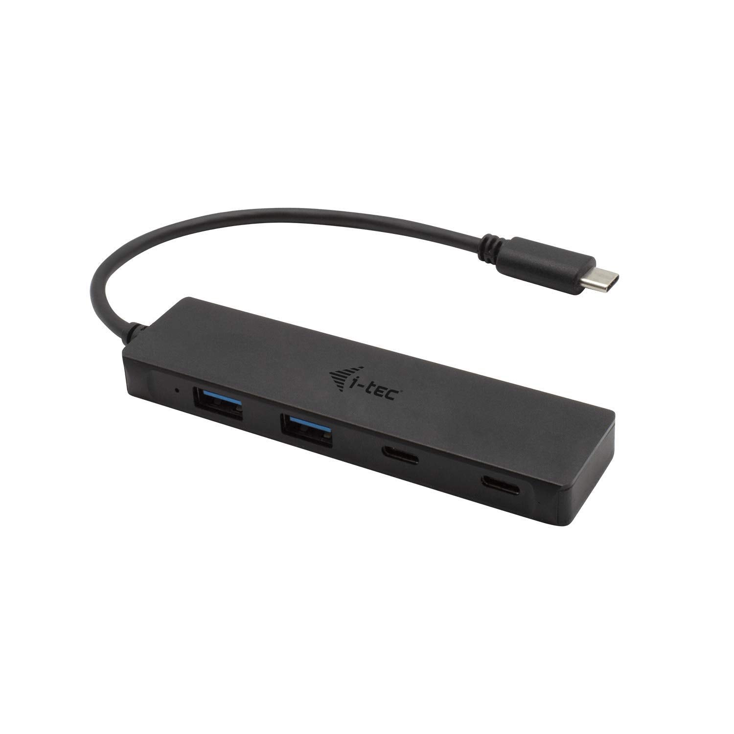I-TEC USB-C Metal HUB 2xUSB 3.0 2xUSB-C 5Gbps without power adapter ideal for Notebook Ultrabook Tablet PC