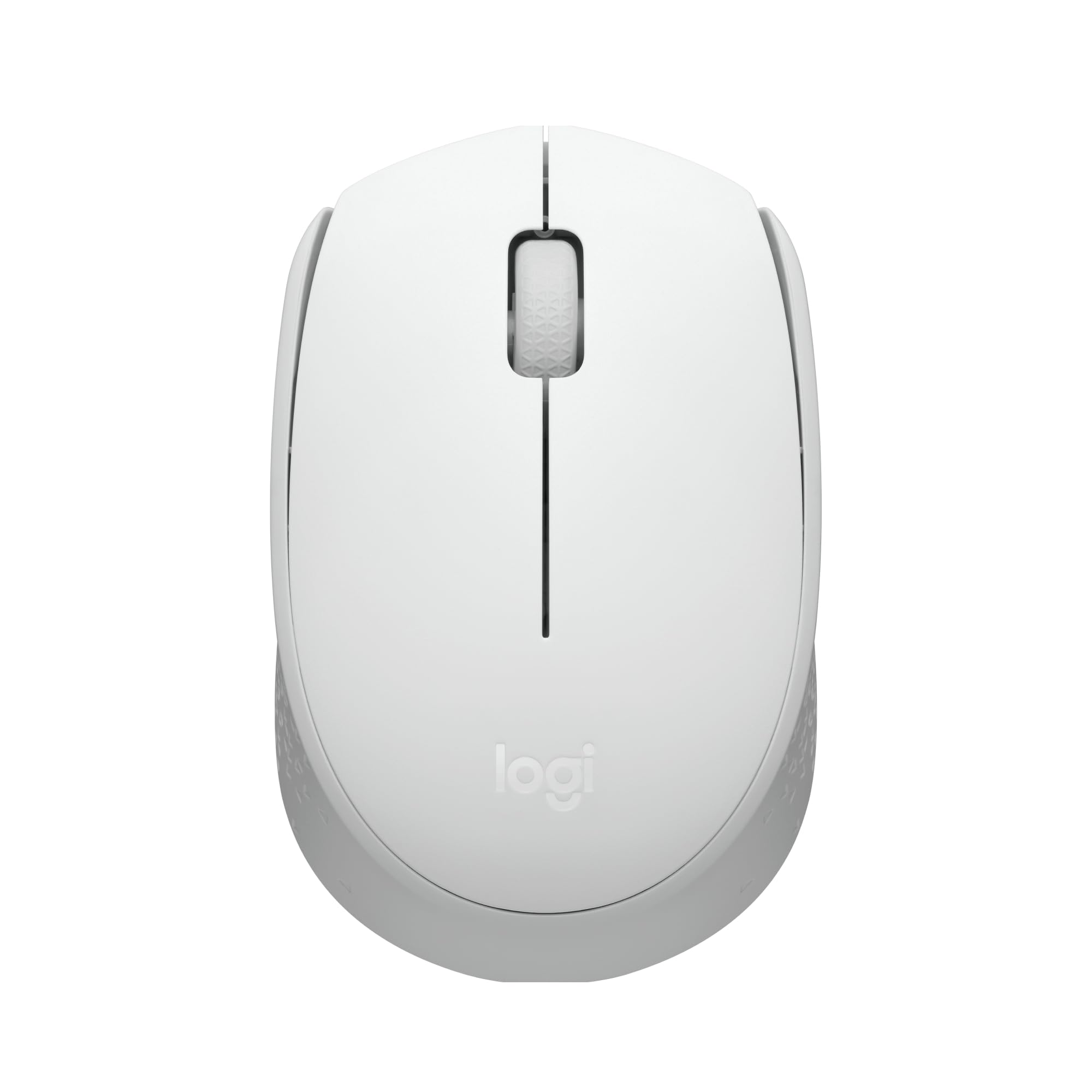LOGITECH M171 Mouse right and left-handed optical 3 buttons wireless 2.4 GHz USB wireless receiver off-white