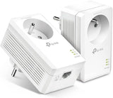 TP-LINK AV1000 Passthrough Powerline KIT Broadcom 1 Gigabit Port