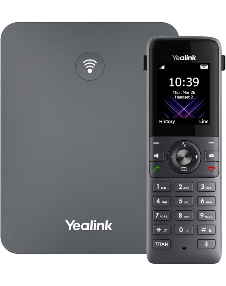 Yealink 1302022 W73P Téléphone mobile IP sans fil Gris