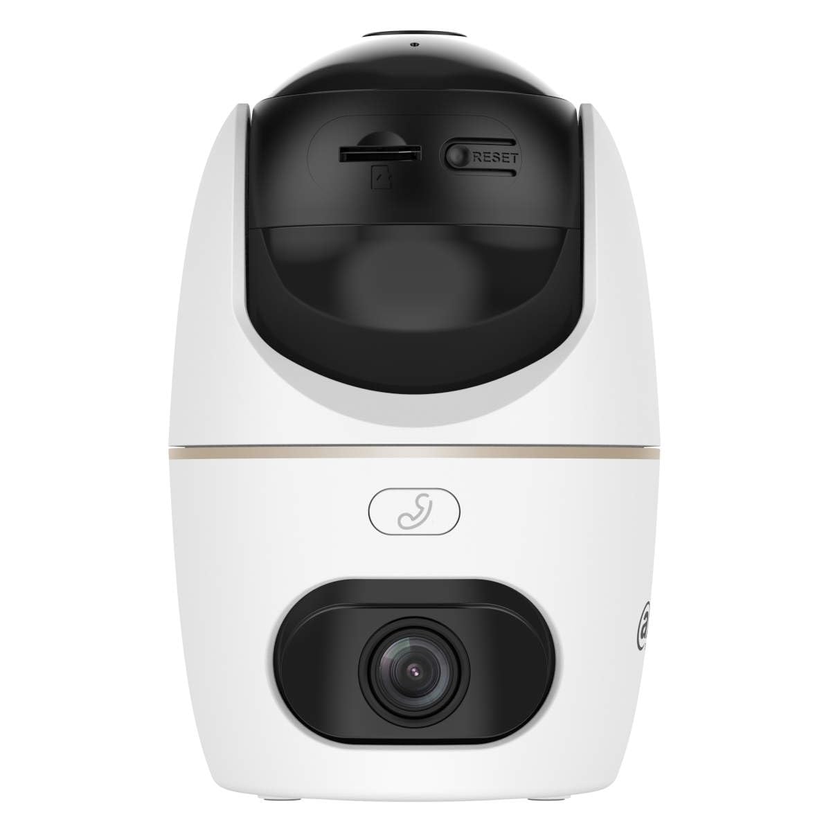 Dahua H5D-5F Caméra intérieure Wi-Fi 5+5MP, double objectif, panoramique et inclinaison
