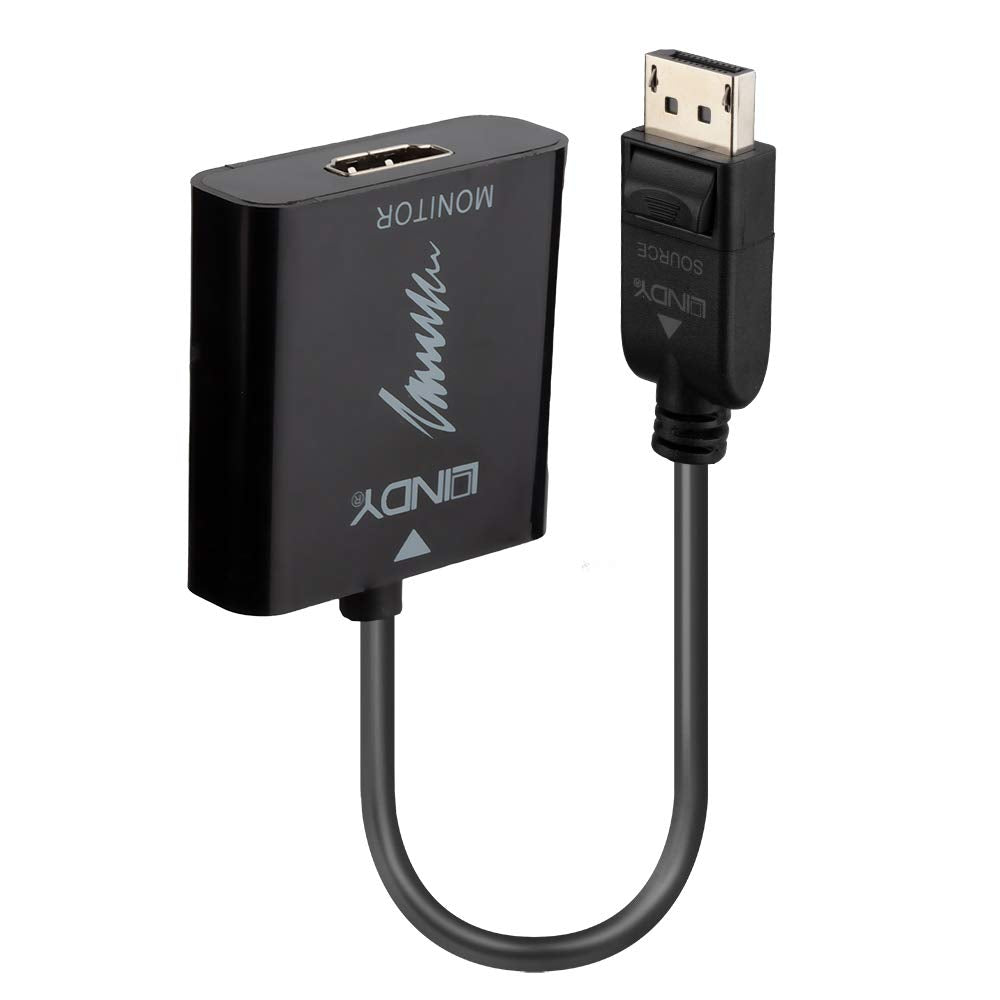 LINDY Convertisseur Actif DisplayPort 1.2 vers HDMI 2.0 18G