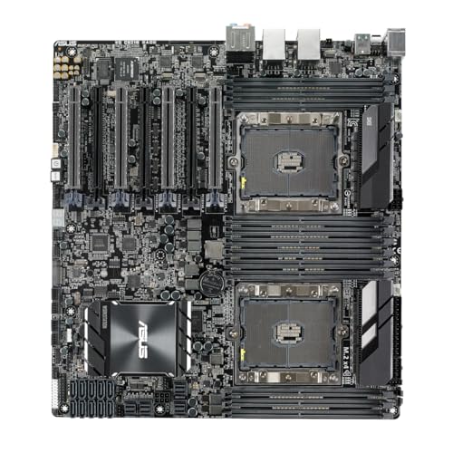 ASUS WS C621E SAGE LGA 3647 microATX business motherboard with Intel vPro support and enhanced security