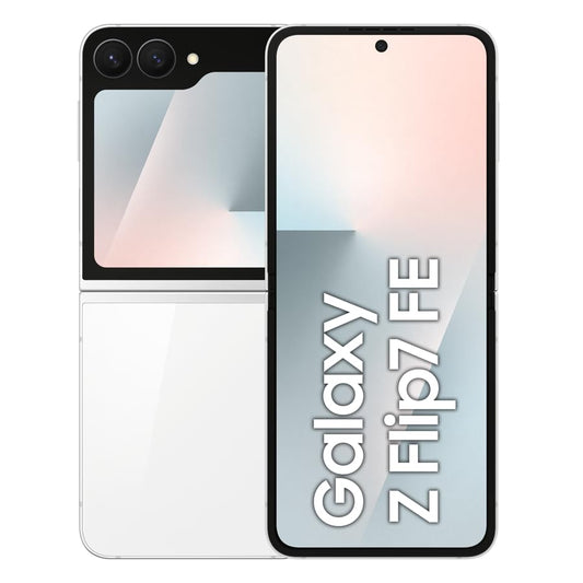 Samsung Galaxy Z Flip7 FE F761B 5G Dual Sim 8 Go RAM 128 Go - Blanc