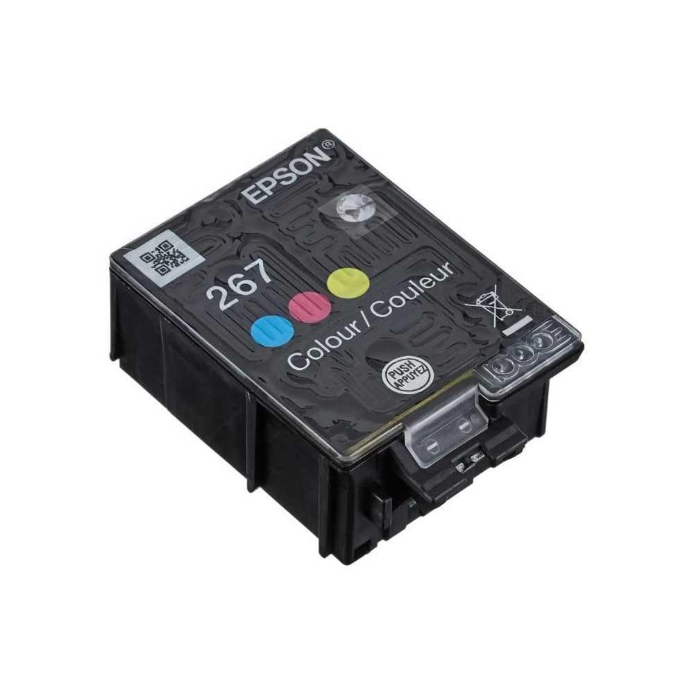 EPSON 2LB 267 ink cartridge cyan magenta and yellow standard capacity 200 pages 1-pack RF-AM blister w/s