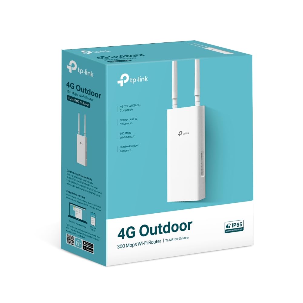 TP-LINK 300Mbps Wireless N 4G LTE Outdoor Router
