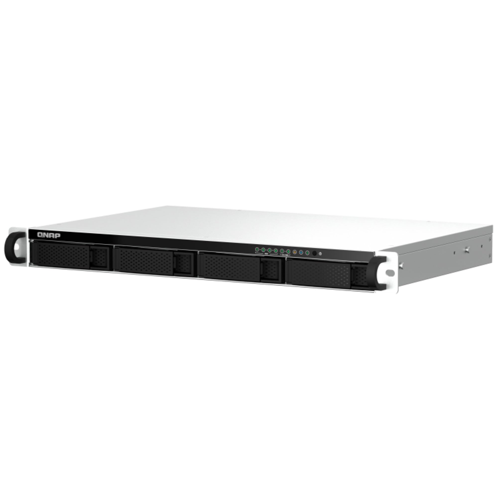QNAP 4-bay short depth 12p rackmount NAS Intel Celeron N5105/N5095 quad-core